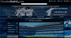 Desktop Screenshot of entradasmadrid.com