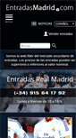 Mobile Screenshot of entradasmadrid.com